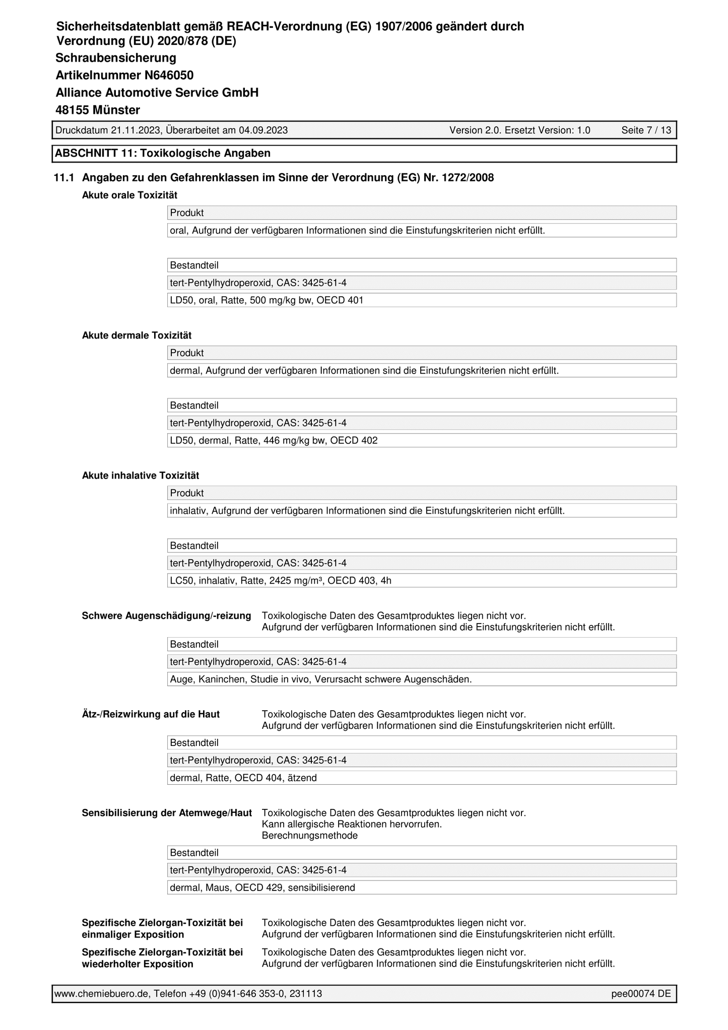 Schraubensicherung Mittelfest 50g