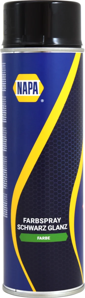 Farbspray Schwarz Glanz 500ML